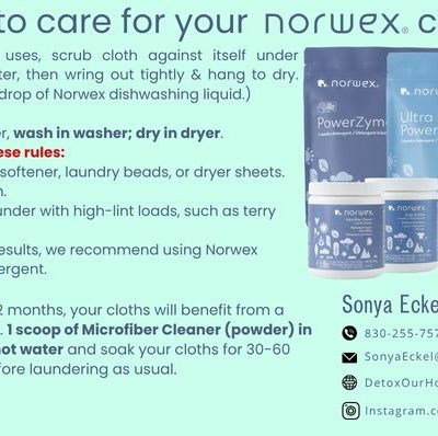 Should I boil Norwex cloths?