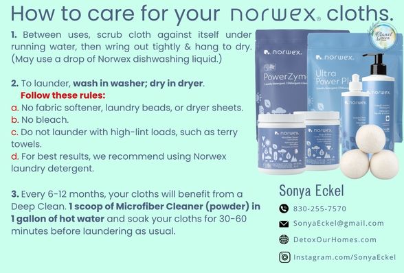 Should I boil Norwex cloths?