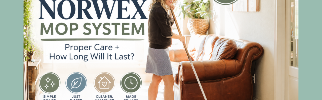 Norwex Mop Review and How to Use Instructions with Sonya Eckel