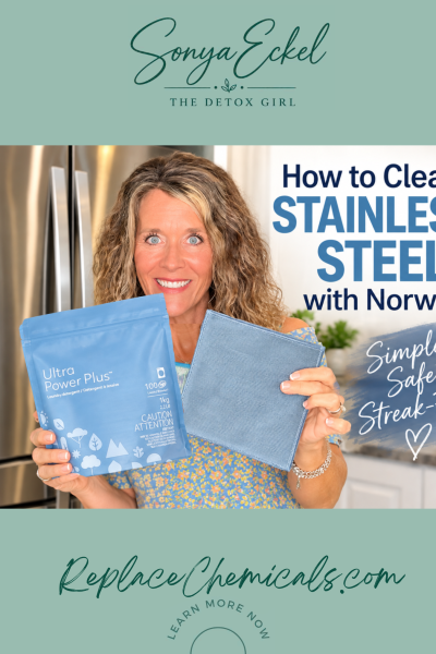 How to Clean Stainless Steel with Norwex Cloths and UPP
